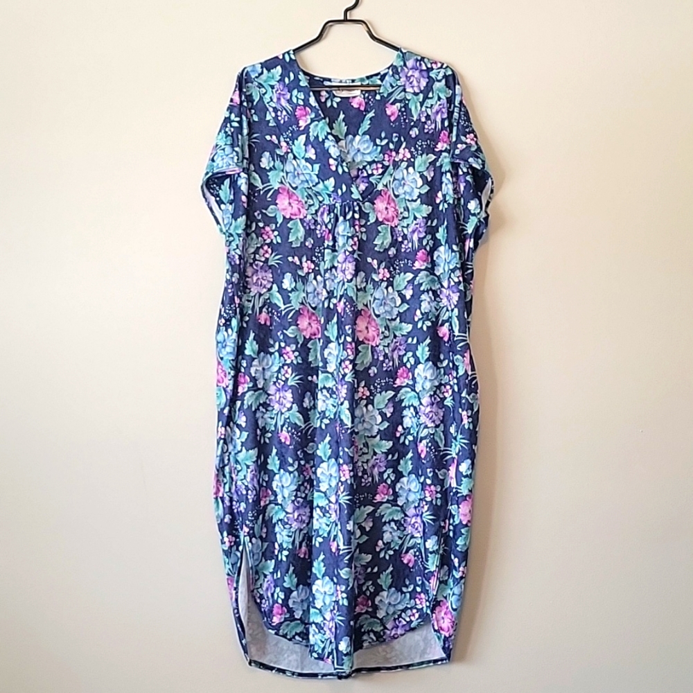 Vintage Velvet Housedress